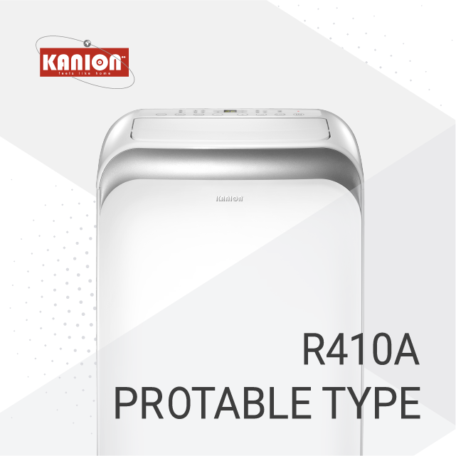 Portable Series Air Conditioner with R410a Green Refrigerant